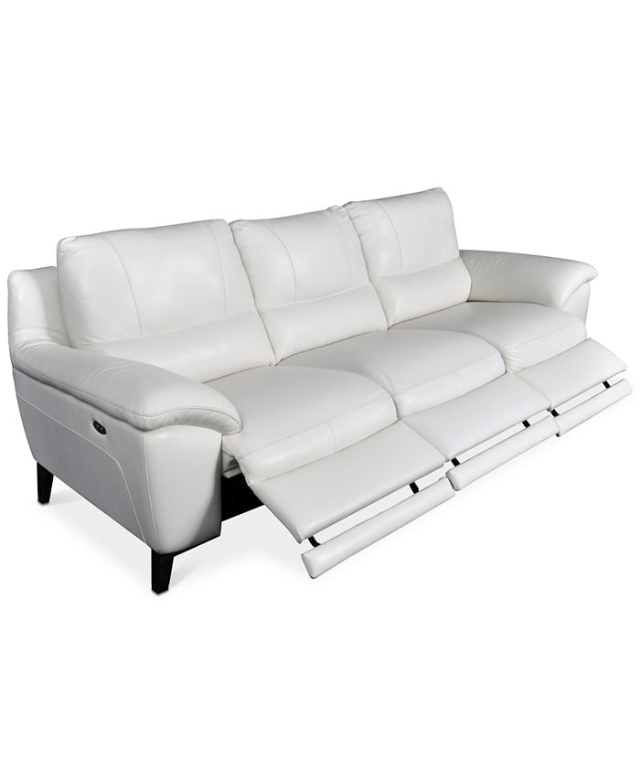 Furniture CLOSEOUT! Stefana 3Pc. Sectional Sofa with 3 Power Recliners