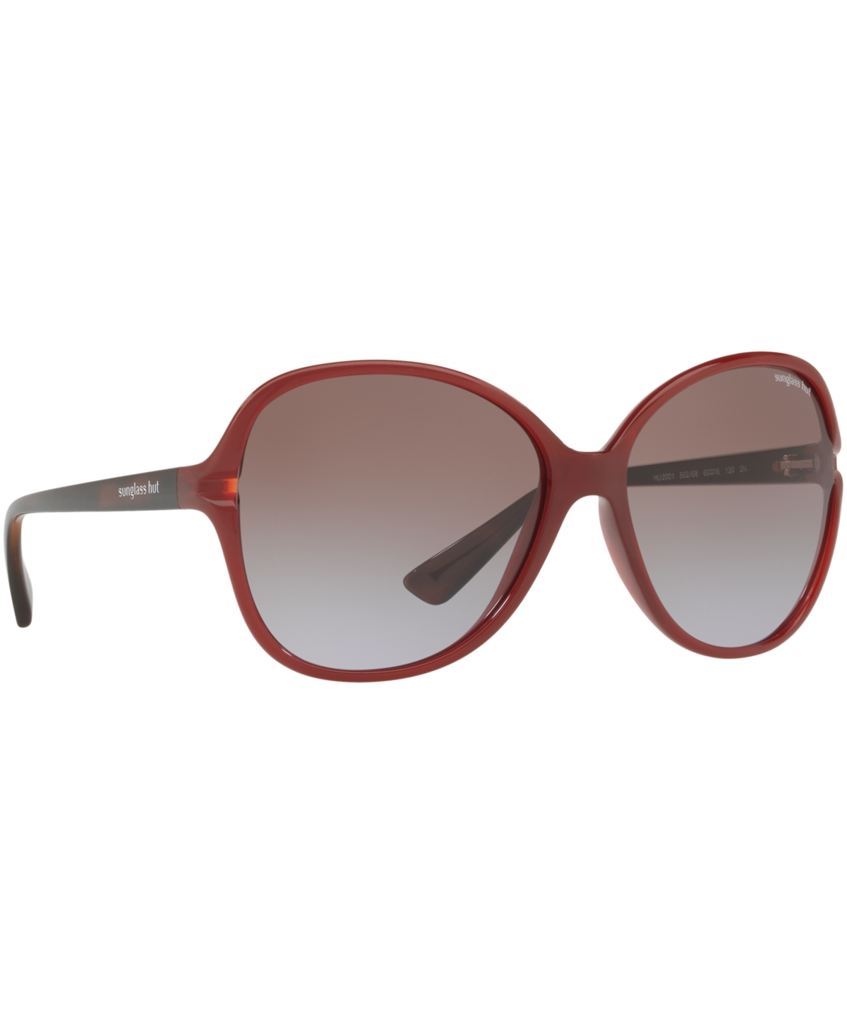 Sunglass Hut Collection Sunglasses, HU2001 60 -BROWN GRADIENT