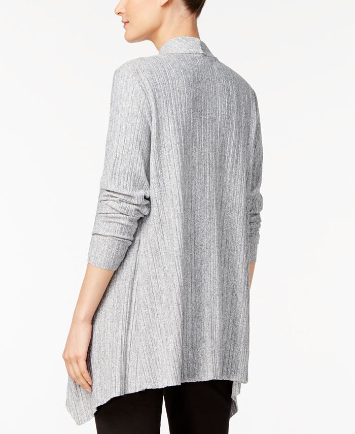 Alfani Draped Knit Cardigan, Created for Macy's & Reviews - Sweaters ...