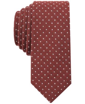 Bar III Men's Dot Skinny Tie, Created for Macy's - Macy's