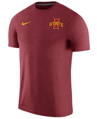 Nike Men's Iowa State Cyclones Dri-Fit Touch T-Shirt - Macy's