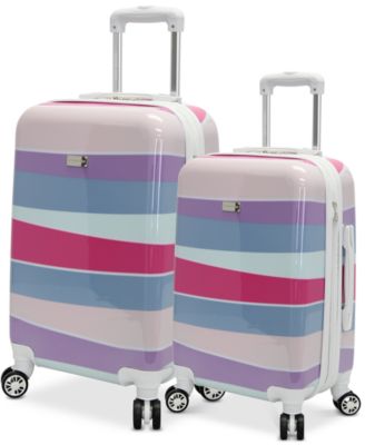 steve madden hard shell luggage