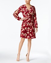 Burgundy Dress: Shop Burgundy Dress - Macy's