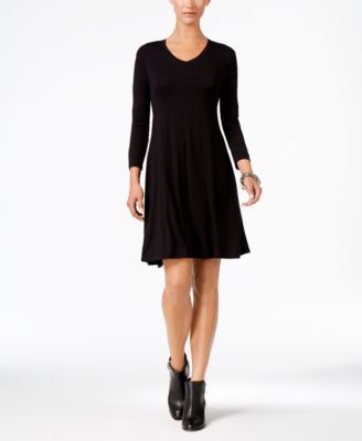 Style & Co - V-Neck Swing Dress