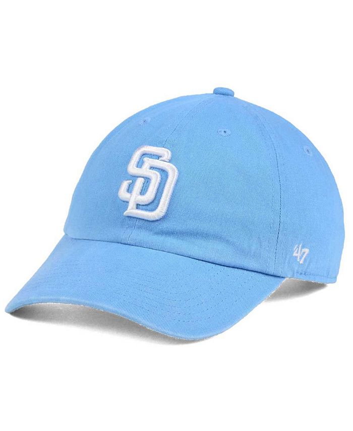 47 Brand San Diego Padres Pink CLEAN UP Cap - Macy's