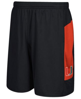 Adidas Men's Miami Hurricanes Sideline Shorts - Macy's