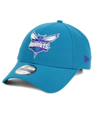 New Era Charlotte Hornets League 9forty Adjustable Cap In Teal