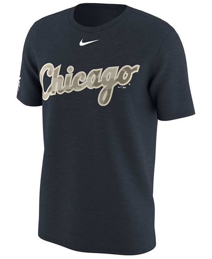 Nike Men's Chicago White Sox Memorial Camo Pack T-shirt - Macy's