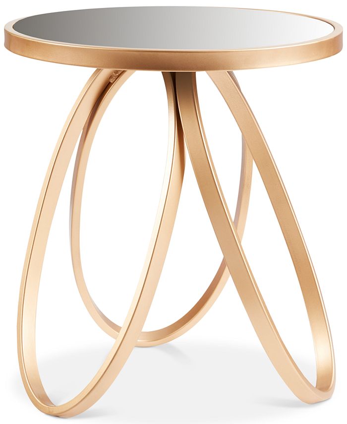 BLUSH & BRASS Pedro Accent Table, Quick Ship Macy's