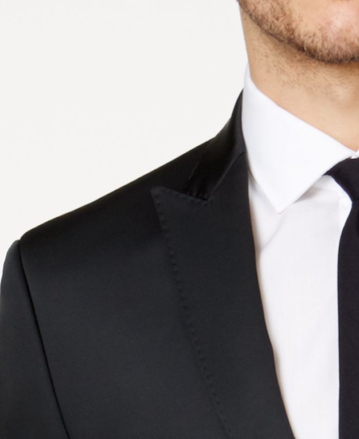 Calvin klein new arrivals black peak lapel