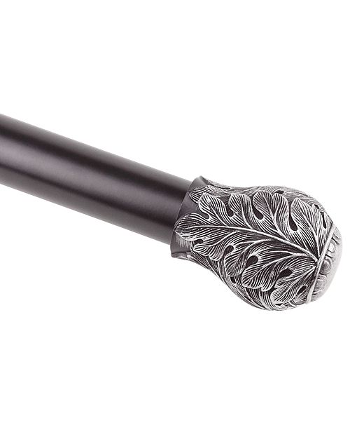 Rod Desyne Leaf 1 5 Decorative Curtain Rod 48 84 Reviews