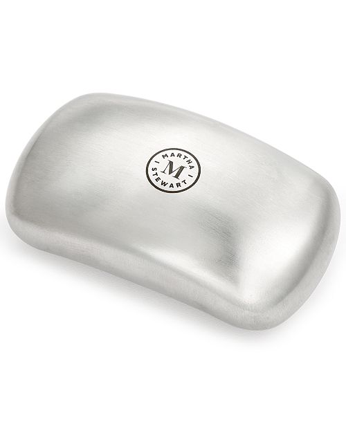 Martha Stewart Collection Stainless Steel Soap Bar, Created for Macy's