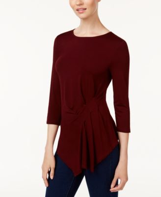 Vince Camuto - Gathered Asymmetrical Top