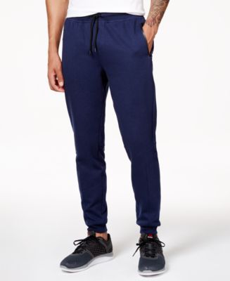 Men's Cotton Fleece Cargo Jogger Pants - All In Motion™ Black S