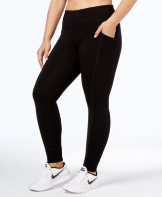 calvin klein yoga pants with pockets