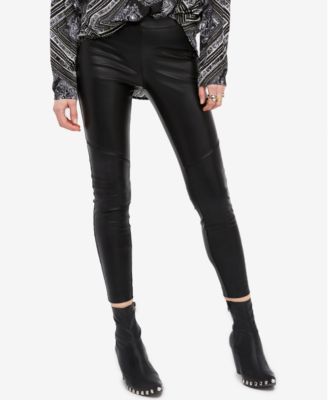 Free People Faux Leather Leggings Macy s