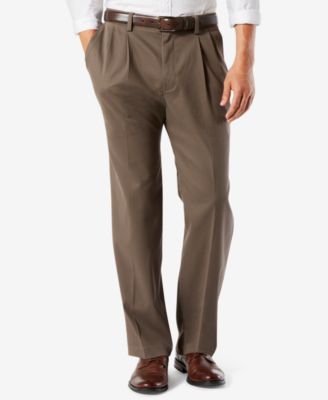 Photo 1 of Dockers Men's Big & Tall Easy Classic Pleated Fit Khaki Stretch Pants 44X29