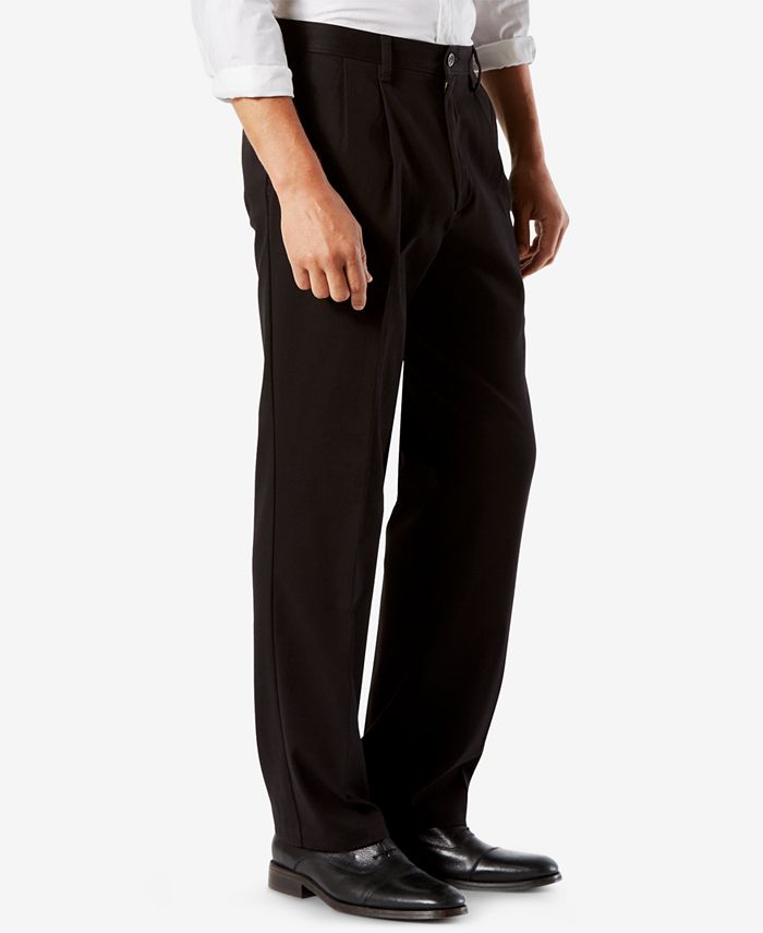 Dockers Men's Big & Tall Easy Classic Fit Khaki Stretch Pants - Macy's