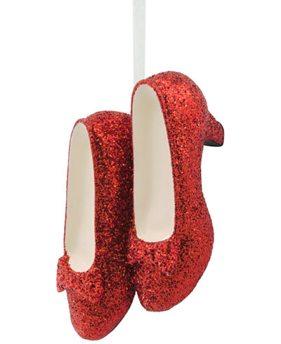 Hallmark Resin Figural Ruby Slippers Ornament