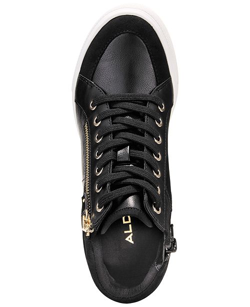 aldo women's kaia wedge sneakers