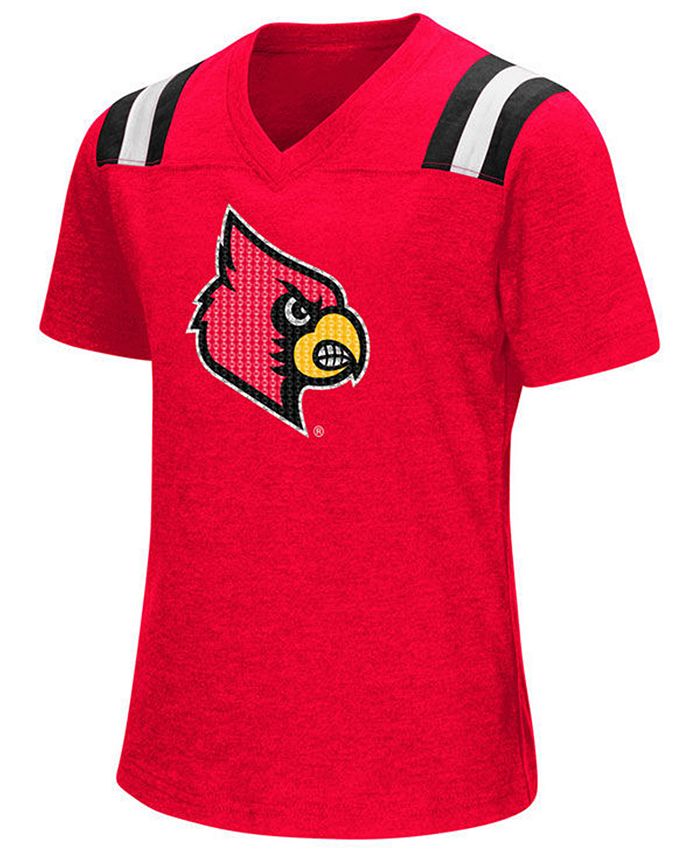 Colosseum Girls' Louisville Cardinals Rugby T-Shirt - Macy's
