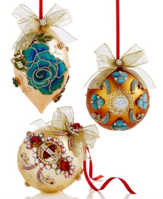 designer christmas ornaments