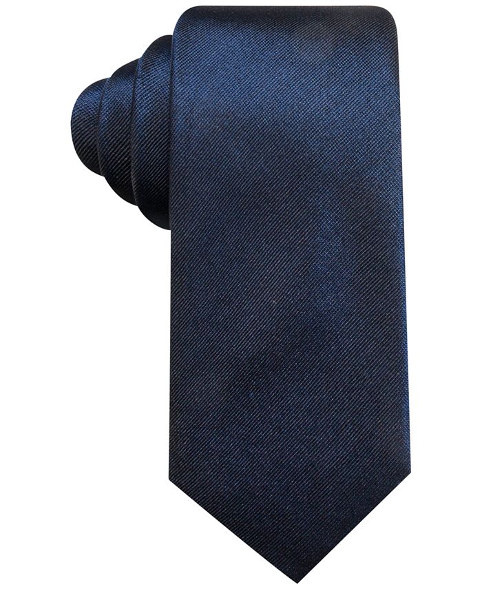Alfani Men's Panel Silk Slim Tie, Created for Macy's - Macy's