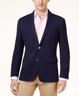Brooks Brothers Red Fleece Men's Classic-Fit Piqué Knit Blazer