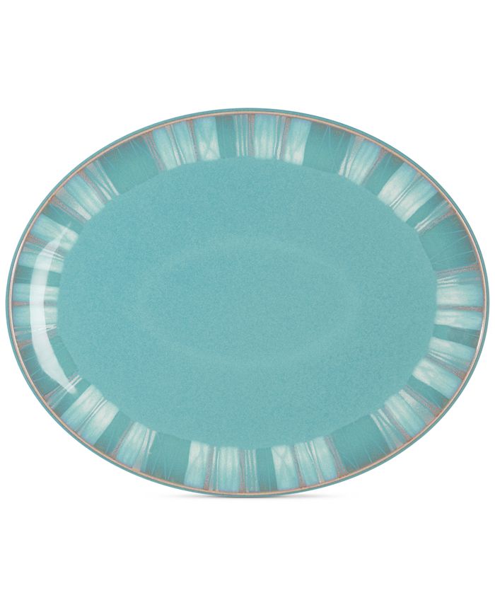 Denby Dinnerware, Azure Coastal Oval Platter Macy's