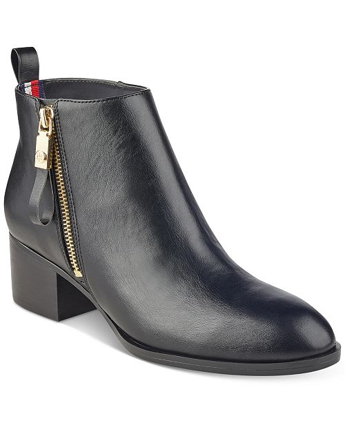 Tommy Hilfiger Reiz Ankle Booties Reviews Boots Shoes