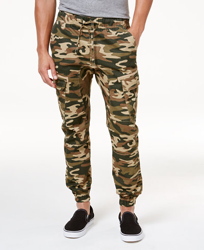 Ring of Fire Men's Stretch Jogger Pants, Created for Macy's - Pants ...