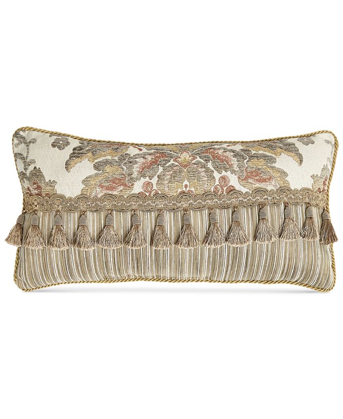 Croscill Nadalia 22" x 11" Boudoir Decorative Pillow Macy's