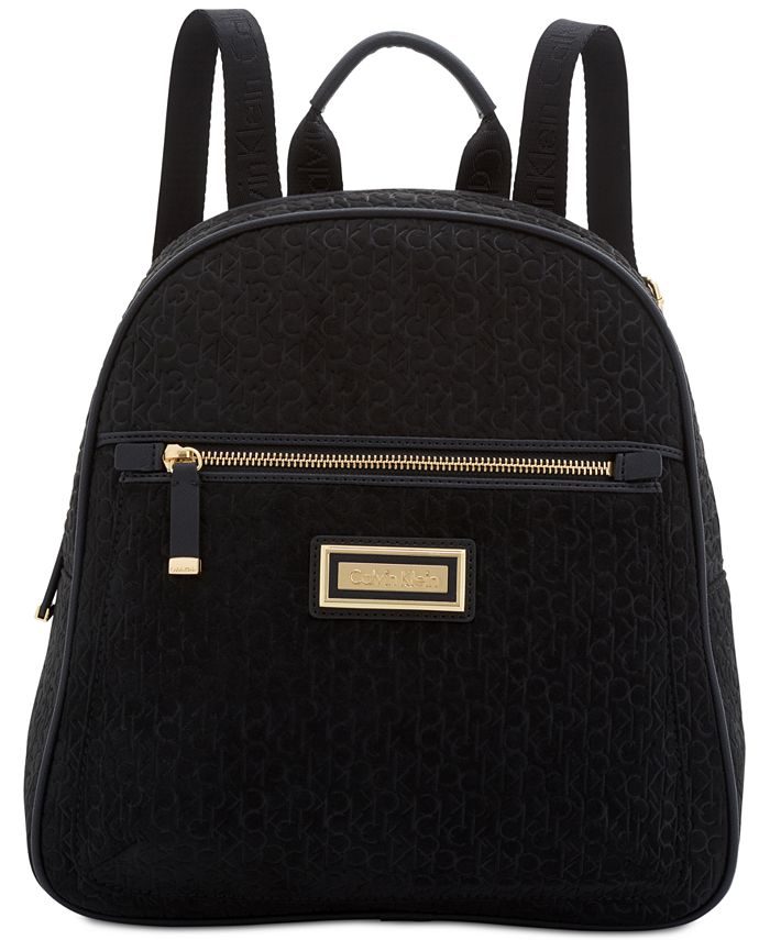 Calvin Klein Hudson Signature Medium Backpack - Macy's