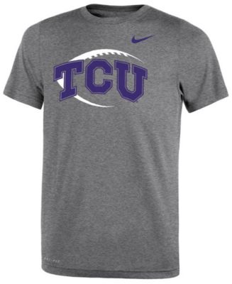 Nike TCU Horned Frogs Legend Icon Football T-Shirt, Big Boys (8-20 ...