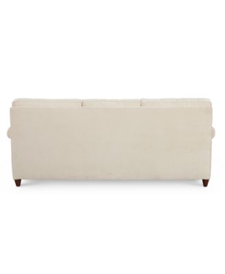 Lidia 82" Fabric 2-Pc. Chaise Sectional Queen Sleeper Sofa with Storage Ottoman, Created for Macy's
