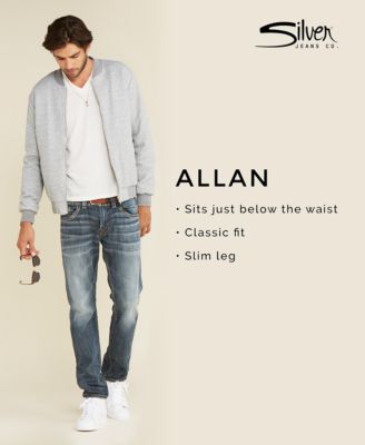 Allan Classic Fit Slim Stretch Jeans 