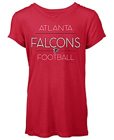 Women's Atlanta Falcons Rayon V T-Shirt