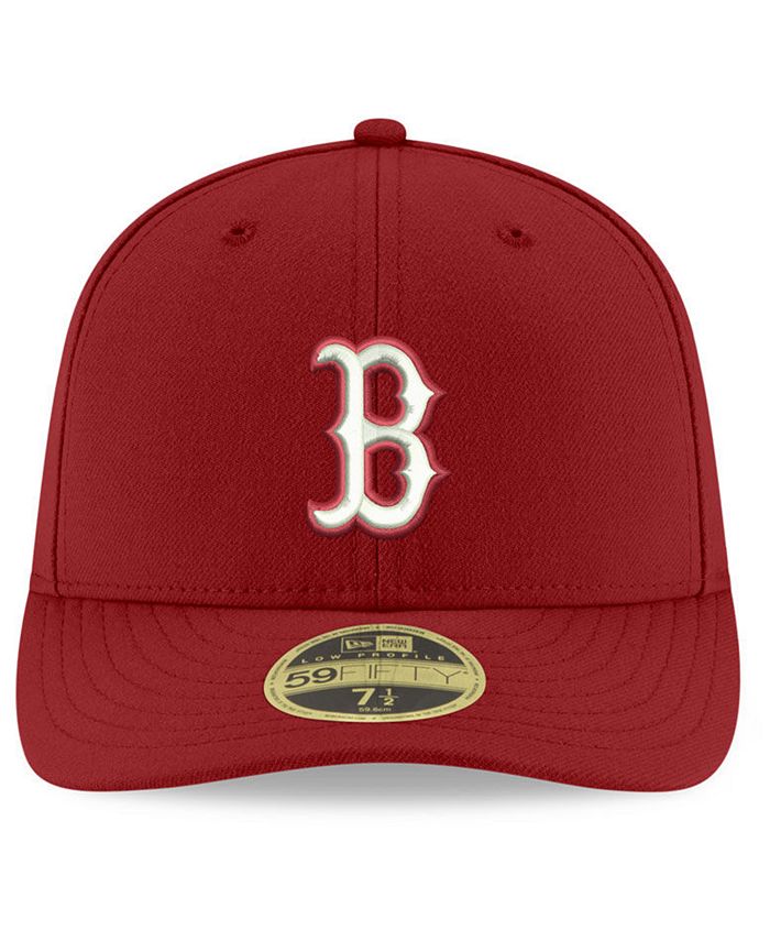 New Era Boston Red Sox Low Profile C-DUB 59FIFTY Fitted Cap & Reviews ...