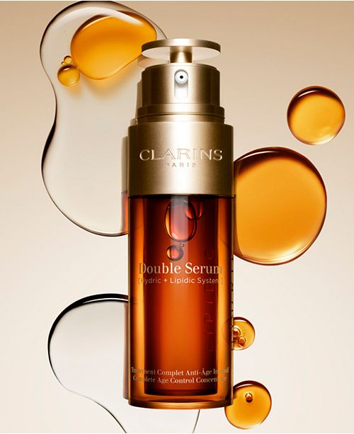 Clarins Double Serum Complete Age Control Concentrate, 1.6oz. Skin
