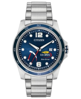 Citizen - Men's Eco-Drive US Open Stainless Steel Bracelet Watch 42mm