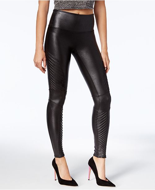 Spanx Faux Leather Moto Leggings Review