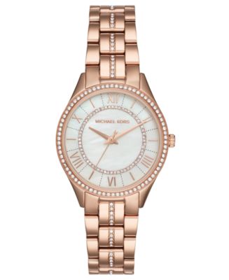 Lauryn pave 2024 silver tone watch