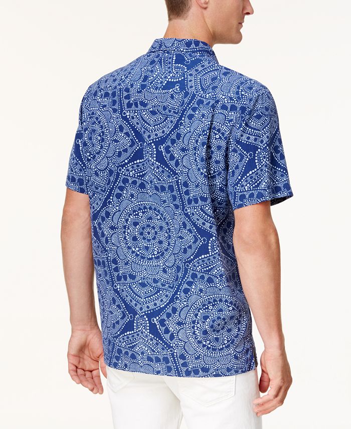 Tommy Bahama Men's Camp the Casbah Printed Shirt - Macy's