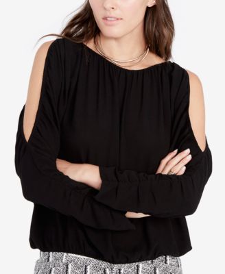 RACHEL Rachel Roy - Cold-Shoulder Top