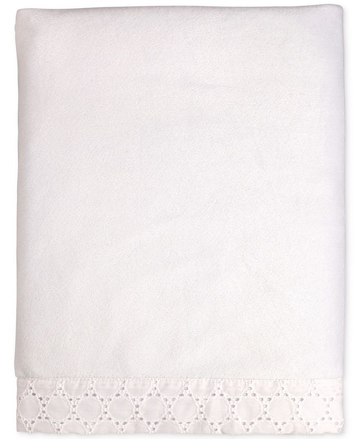 Carter's Lily Embroidered Eyelet Velboa Blanket & Reviews Blankets