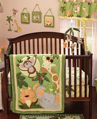 NoJo Jungle Babies Baby Bedroom Collection - Bedding