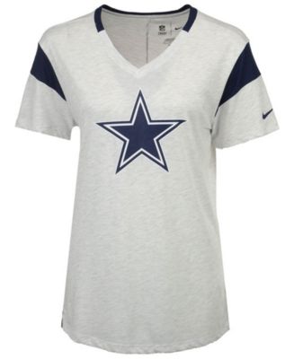 Nike Women's Dallas Cowboys Fan V Top T-Shirt - Macy's