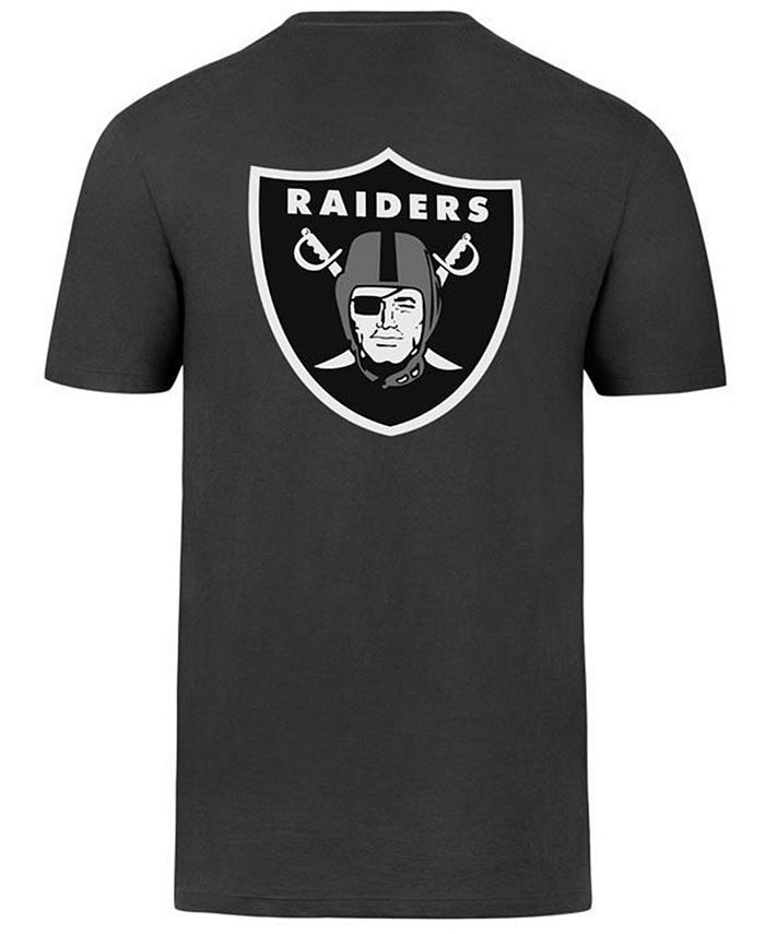 '47 Brand Men's Oakland Raiders Cover 4 Super Rival T-Shirt - Macy's
