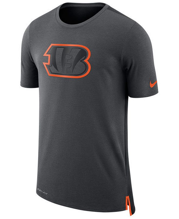 Nike Men's Cincinnati Bengals Travel Mesh T-Shirt - Macy's