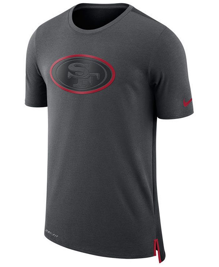 Nike Men's San Francisco 49ers Travel Mesh T-Shirt - Macy's